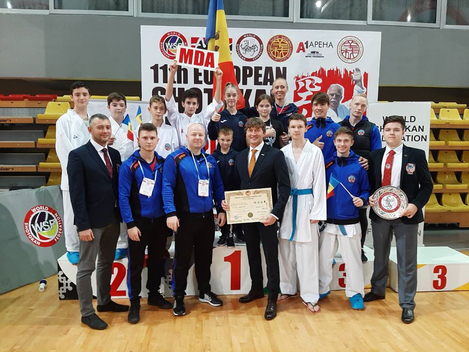 abalin Sportivii moldoveni au cucerit 14 medalii de aur la Campionatul European de Karate WSF