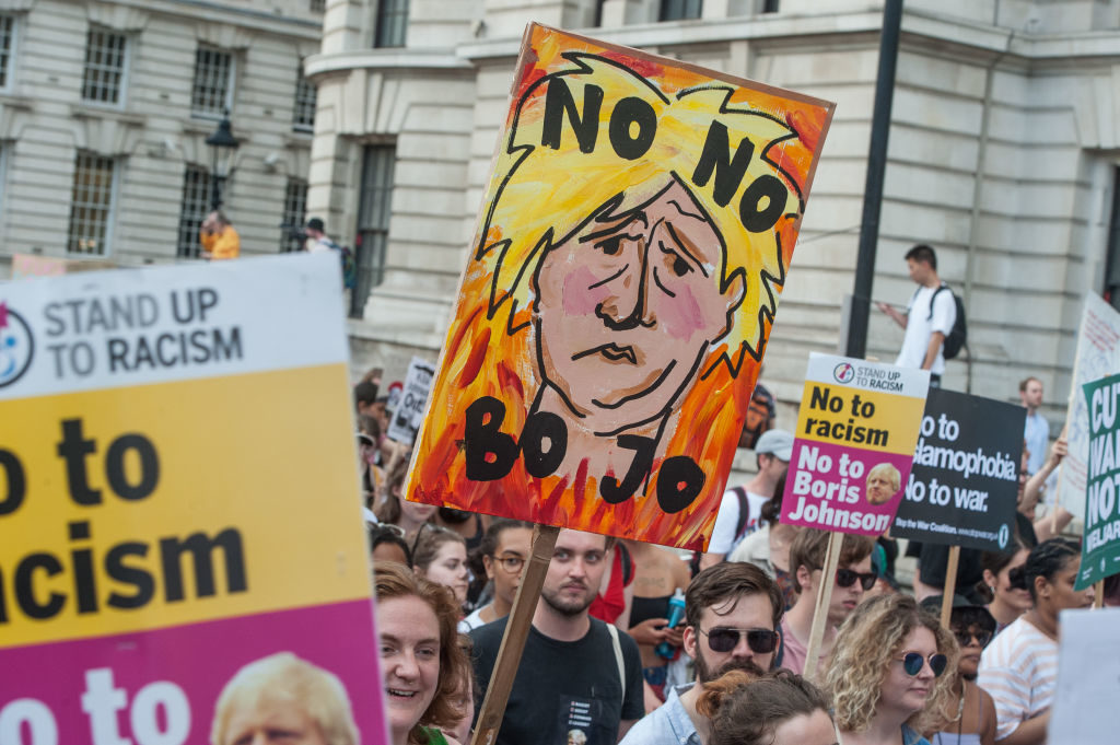 Protesters Demonstrate Against Boris Johnson’s Appointment As UK’s New Prime Minister