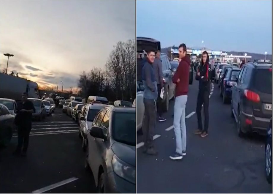 Video Cozi La Punctul Vamal Leușeni Zeci De șoferi Protestează