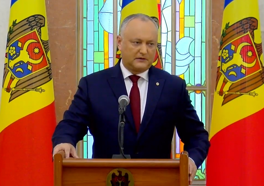 Igor Dodon: „Nu am de gând să ridic indemnizația, dar, dacă ea e prevăzută de lege, o voi aloca în scopuri de binefacere”