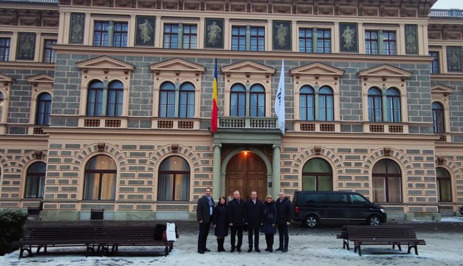 Foto O Delegație De La Utm A Vizitat Universitatea Transilvania