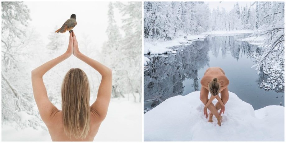Foto 13 Asane De Yoga Prezentate Nud In Cele Mai Frumoase Peisaje