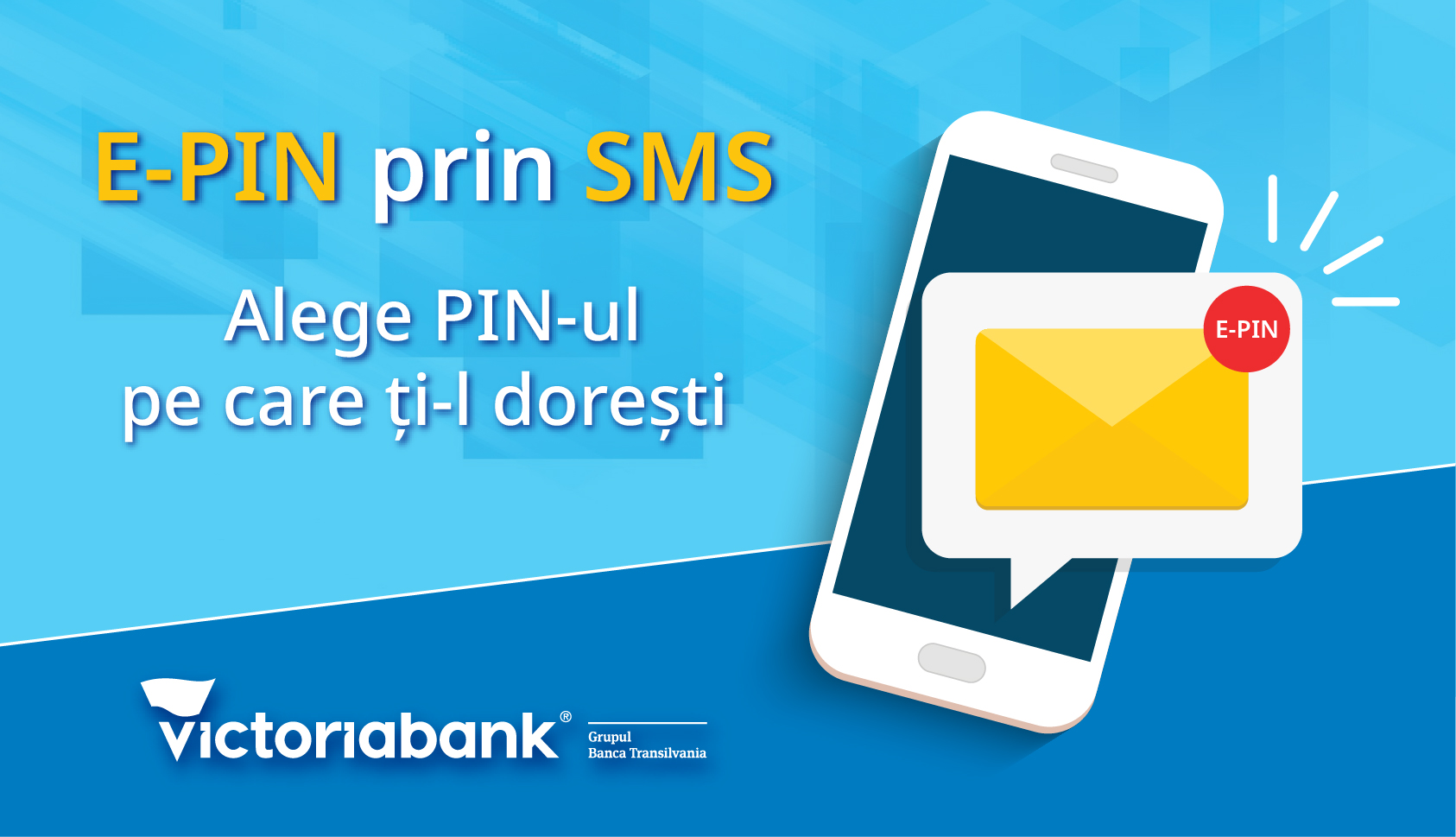 Alege codul PIN pe care ți-l dorești! Simplu, rapid și gratuit