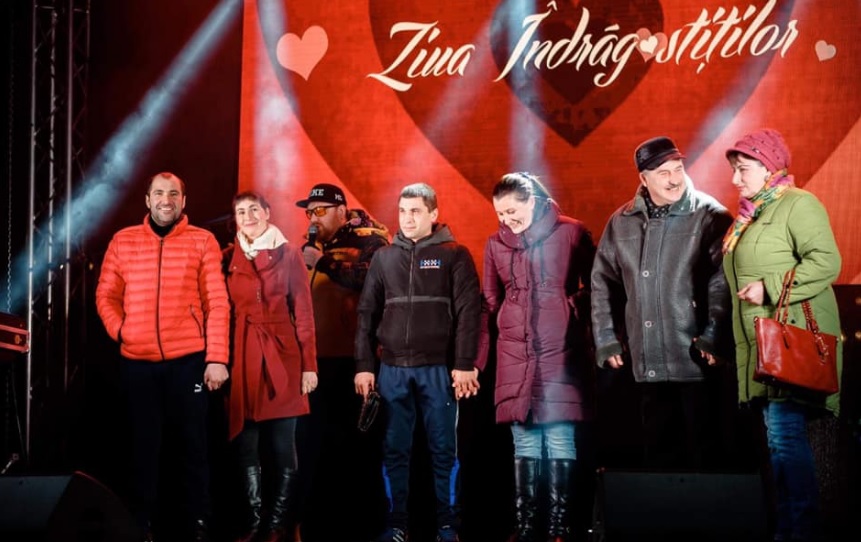 Sărbători fastuoase de Ziua Îndrăgostiților, organizate la inițiativa lui Ilan Șor la Orhei și Taraclia