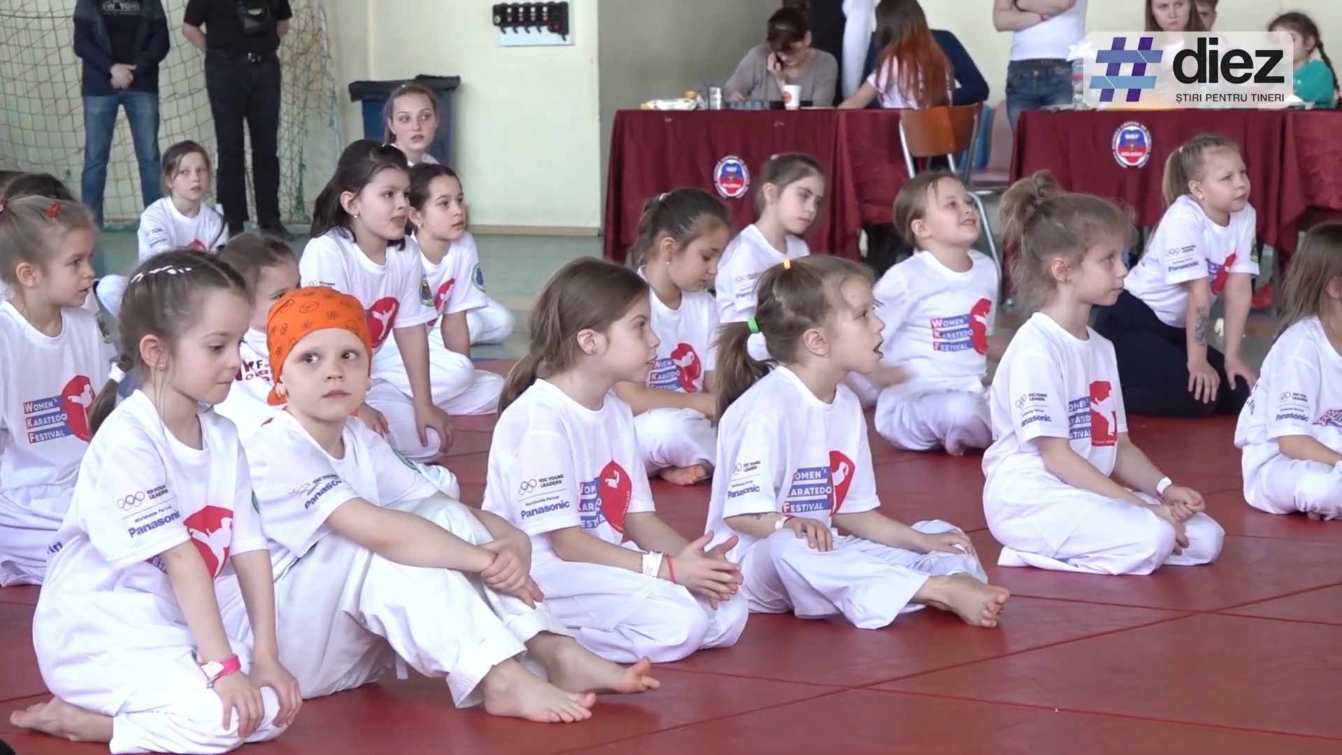 (video) „Karatele nu înseamnă violență, el înseamnă respect unul față de altul”. Cum s-a desfășurat Festivalul Feminin de Karatedo