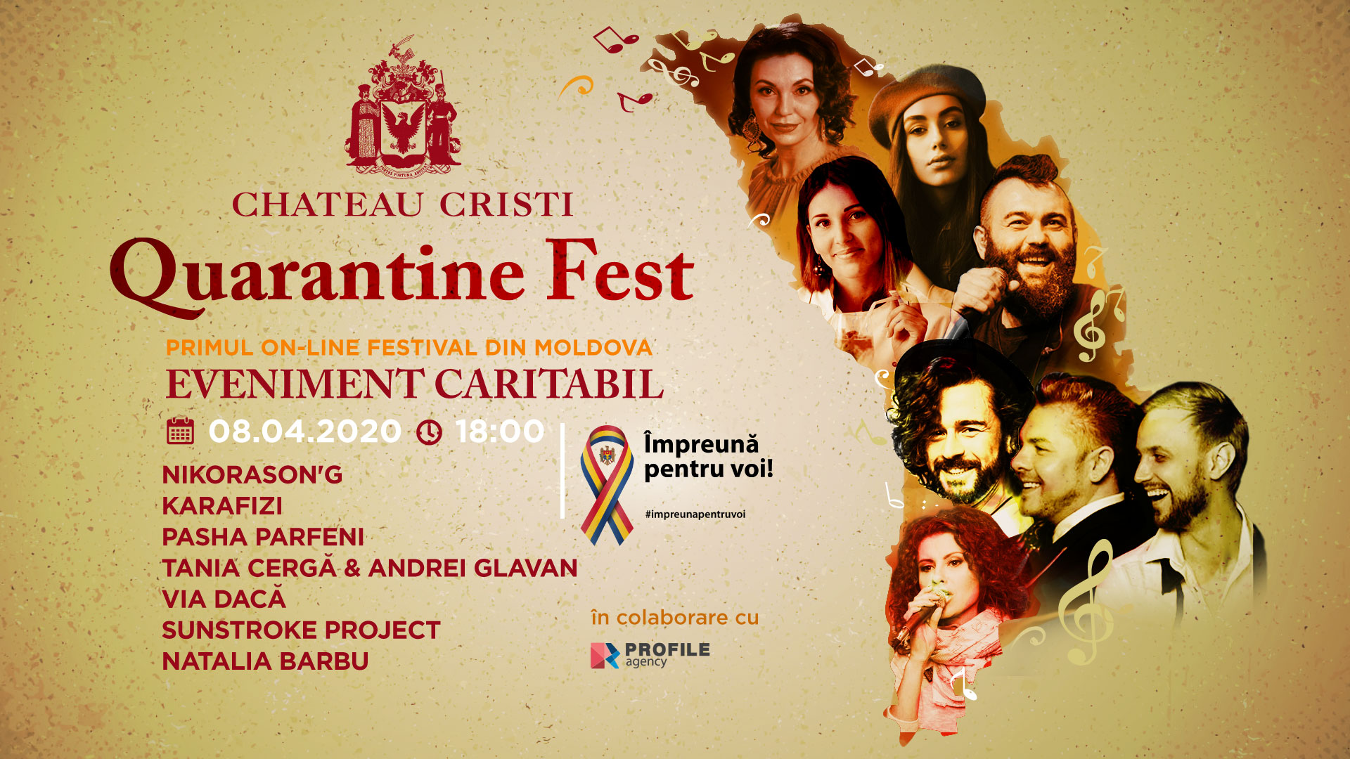 Quarantine Fest – primul festival caritabil online din Moldova. Când va avea loc și ce artiști vor evolua 