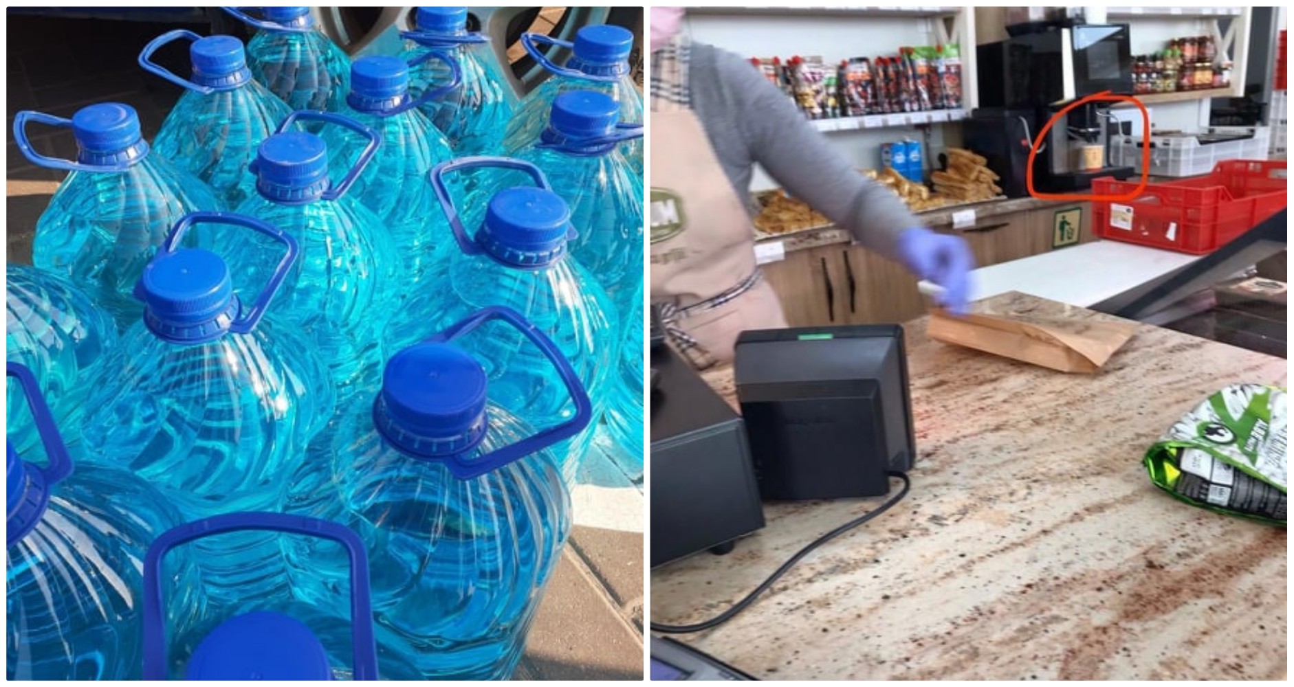 Business pe timp de pandemie. Vindeau ilicit antiseptice, dezinfectant, rechizite de birotică și cafea