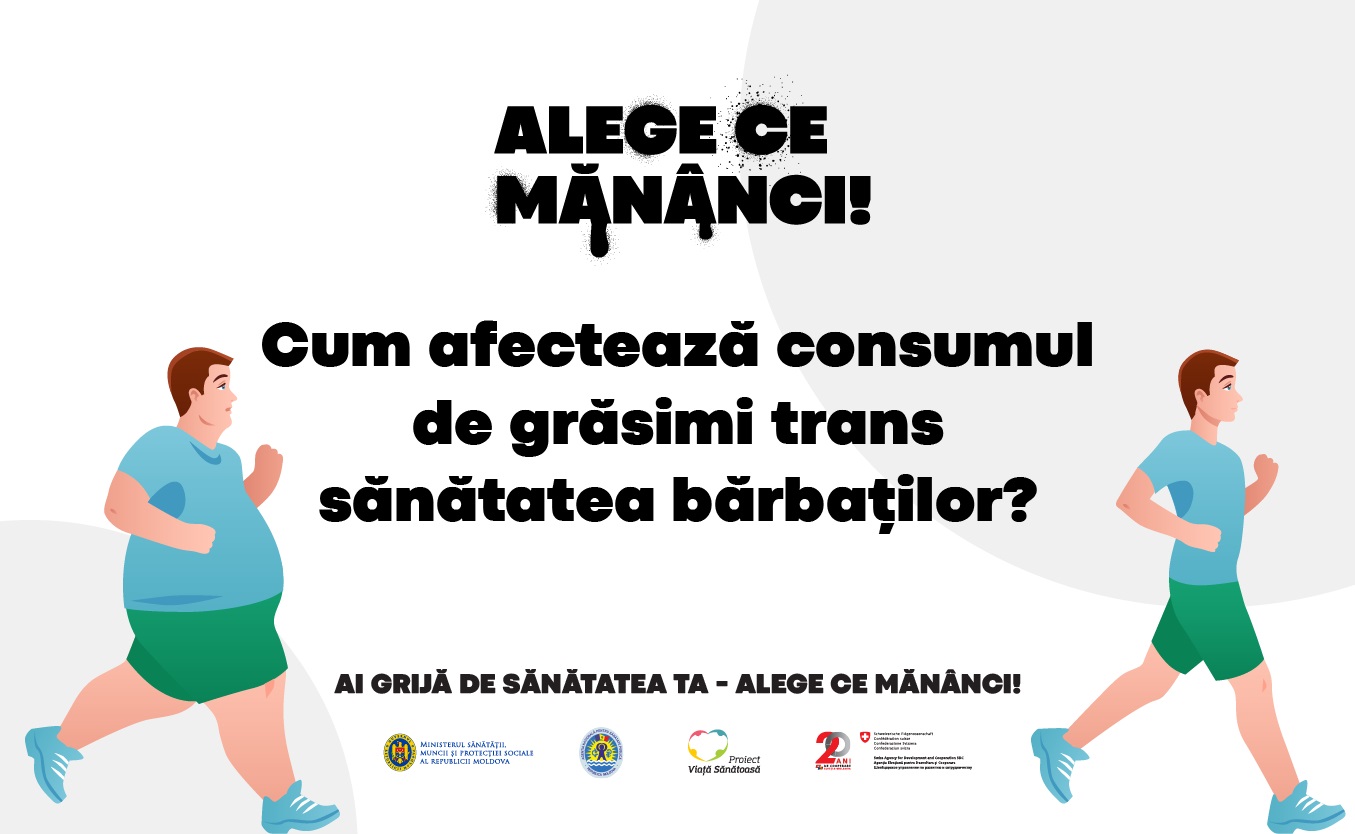 Ce riscuri poate avea consumul de grăsimi trans asupra sănătății bărbaților