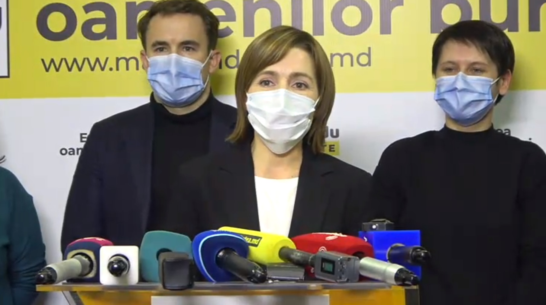 (video) Maia Sandu, după închiderea secțiilor de votare: „E o mobilizare care ne inspiră”