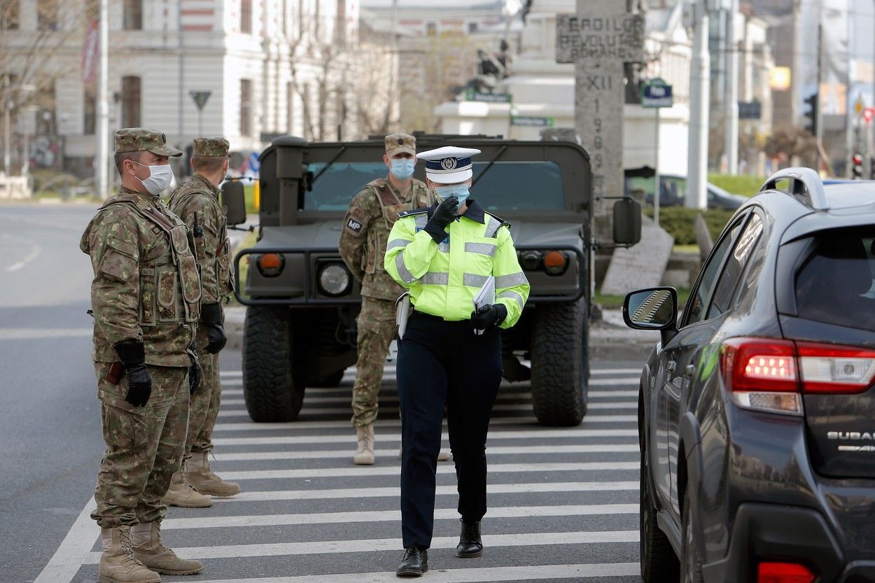 ROMANIA-BUCHAREST-COVID-19-LOCKDOWN