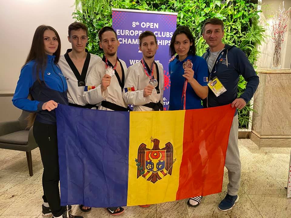 Trei medalii pentru Moldova! Sportivii noștri au evoluat cu succes la Openul de la Zagreb