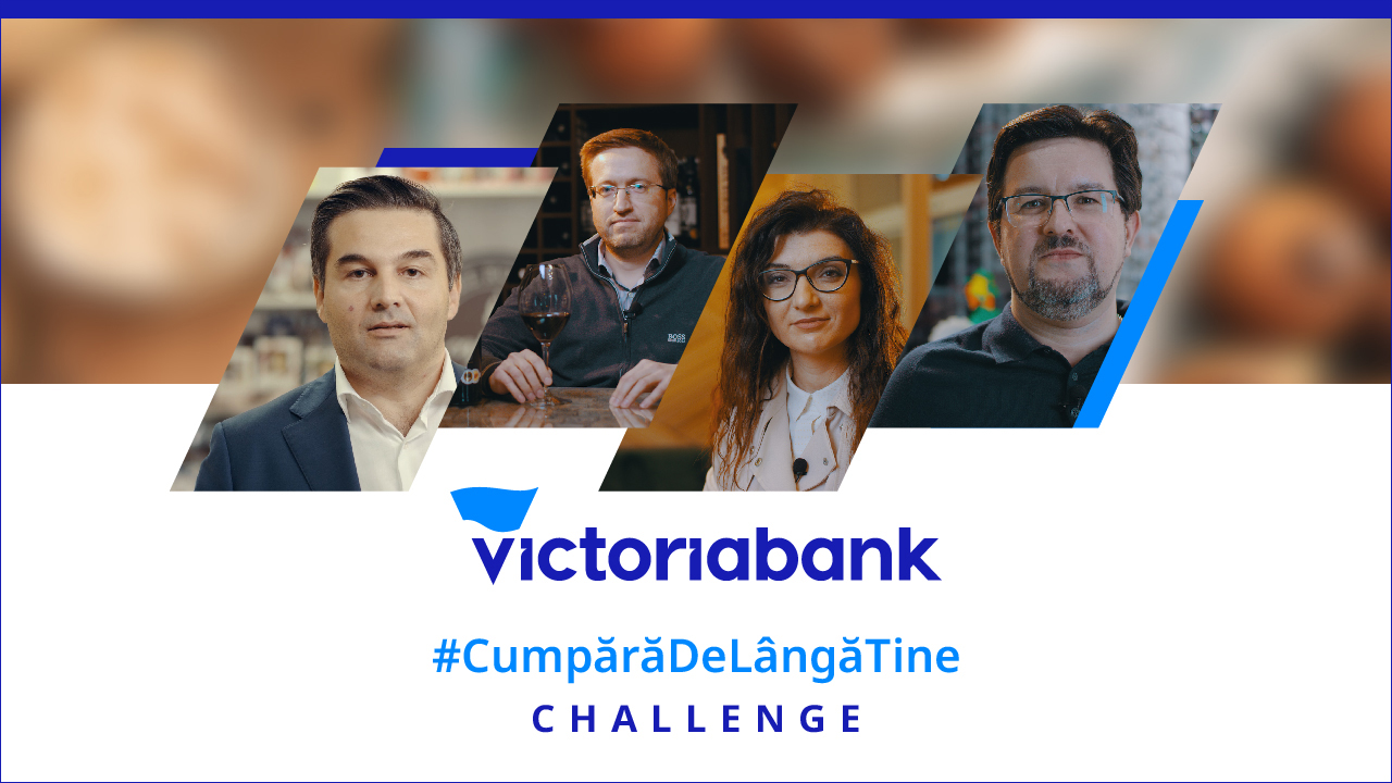 Cumpără de lângă tine challenge, inițiativă lansată de Victoriabank pentru susținerea antreprenorilor din Moldova