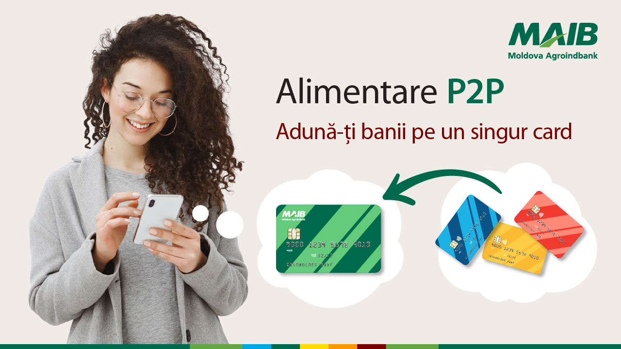 Nou de la Moldova Agroindbank: Gestionarea banilor de pe cardurile deţinute în alte bănci prin aplicația mobilă MAIBank