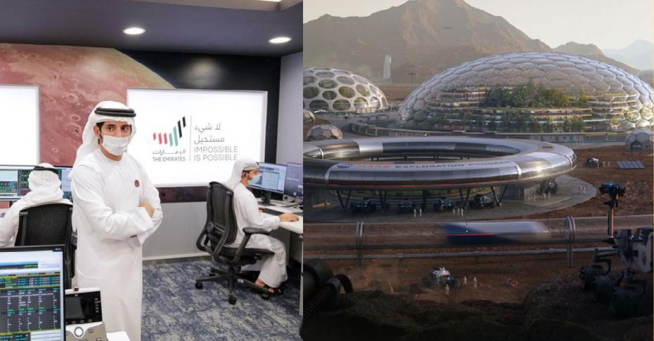 (video) Emiratele Arabe Unite vrea să construiască o colonie umană pe Marte până în anul 2117. Prima sondă ajunge azi