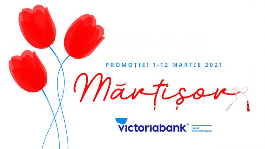 Profită de ofertele promoției Mărțisor 2021 de la Victoriabank