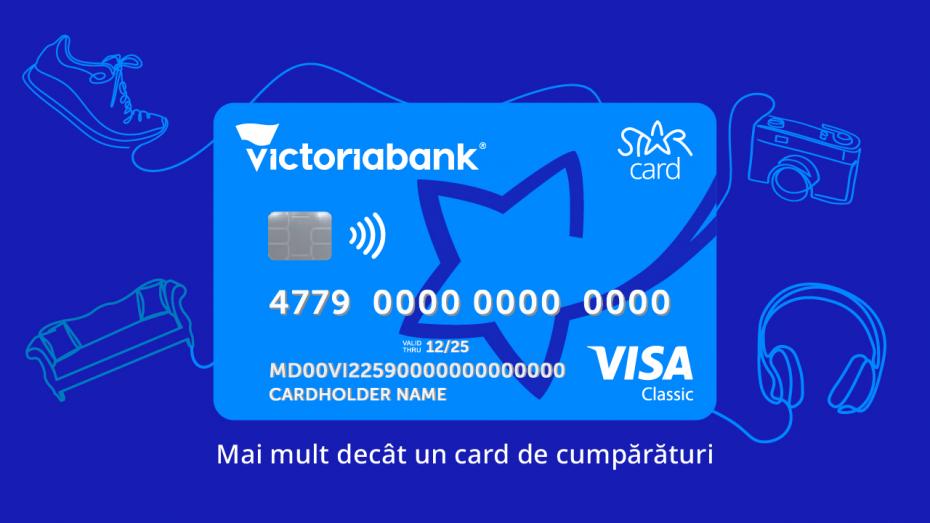 Fii STAR la shopping și obține puncte cu STAR Card de la Victoriabank pentru cumpărături! Peste un milion de puncte au fost deja acordate