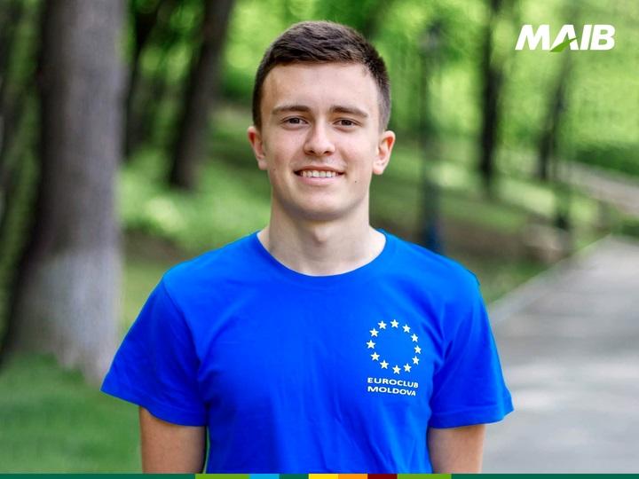 Daniel Marandici, student UTM, câștigător al programului „Burse pentru viitorul tău”