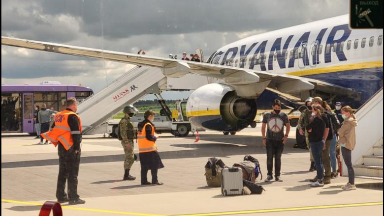 Liderii UE cer Belarusului să permită decolarea avionului deturnat la Minsk de preşedintele Lukaşenko