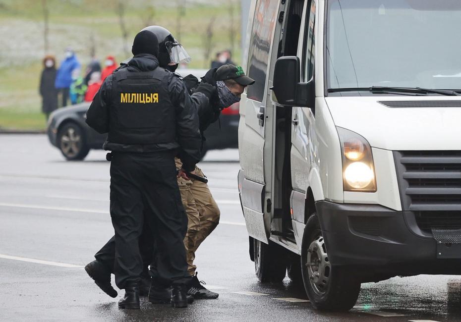 Opposition rally in Minsk, Belarus