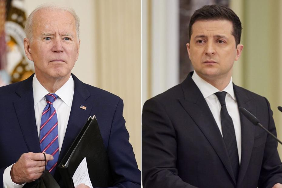 Joe Biden l-a invitat la Casa Albă pe Volodîmîr Zelenski, declarând că „susține suveranitatea şi integritatea teritorială a Ucrainei”