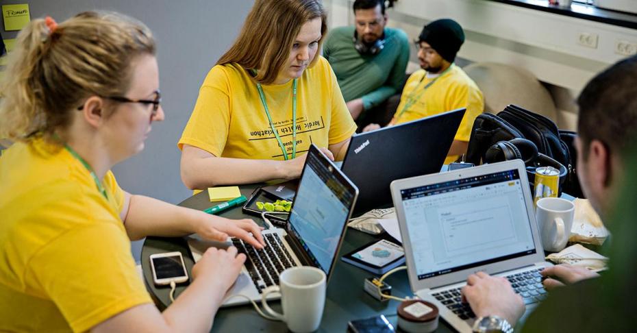 Participants-in-Nordic-Health-Hackathon-in-Greater-Copenhagen