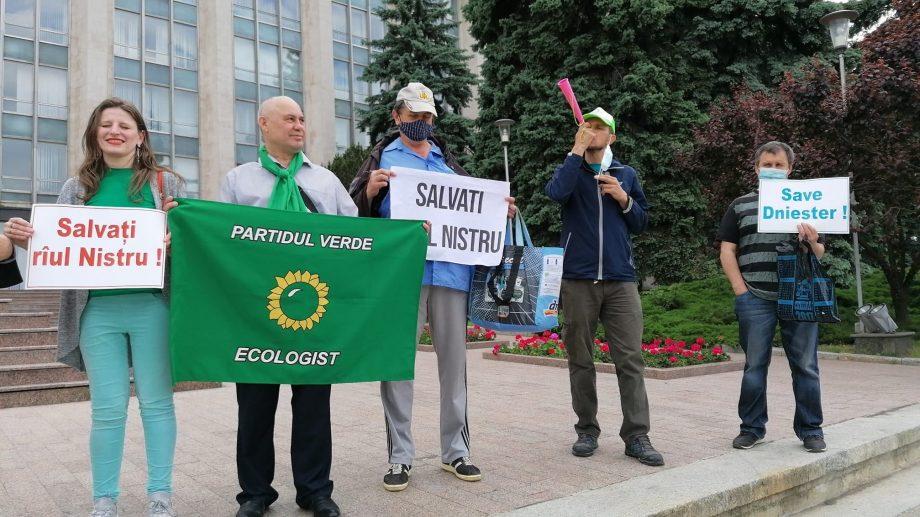 Partidul Verde Ecologist s-a lansat în campania electorală. Evenimentul a avut loc pe fundalul hidrocentralei de la Dubăsari
