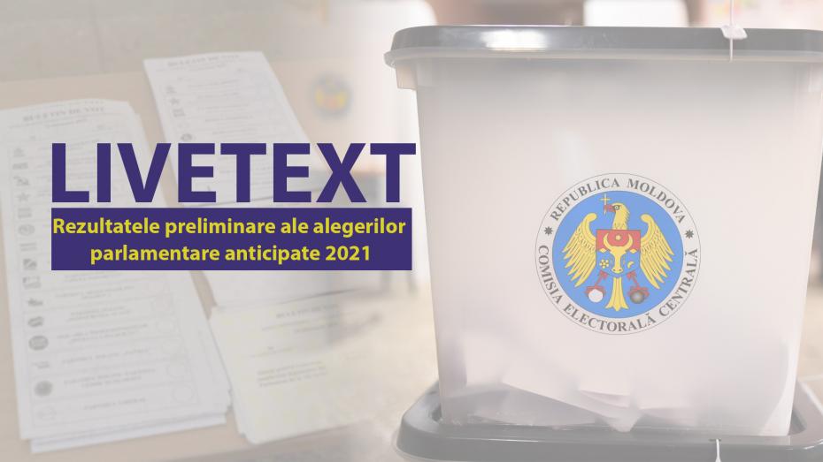 (livetext) Alegeri parlamentare anticipate 2021. Ne aflăm pe ultima sută de metri până la rezultatul final