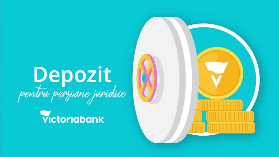 Persoanele juridice pot deschide online depozite la Victoriabank, prin platforma VB24 Business