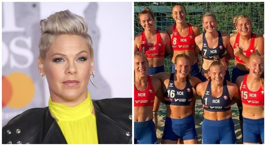 Interpreta Pink s-a oferit să achite amenda naționalei norvegiene de handbal feminin, care a refuzat să joace în bikini