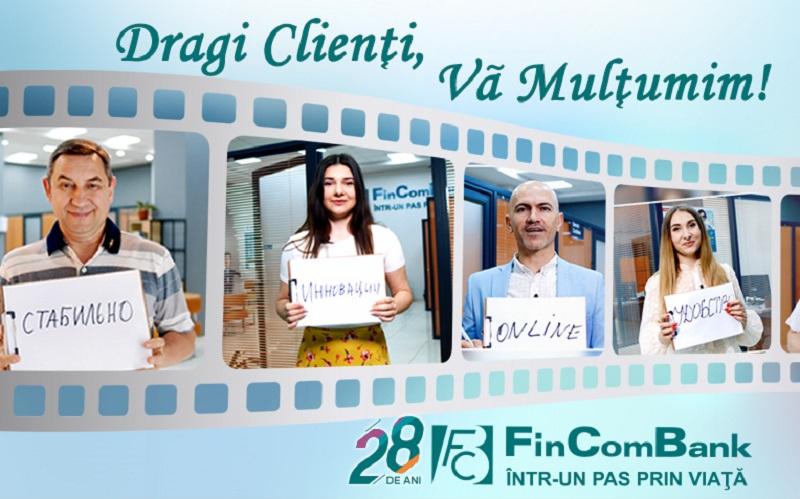 Surprize pentru toți Clienții FinComBank în cadrul campaniei „Clientul mulțumit”