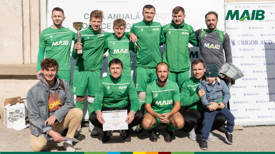 Echipa de fotbal MAIB a câștigat Cupa Anuală de Fotbal Hospice Angelus Moldova