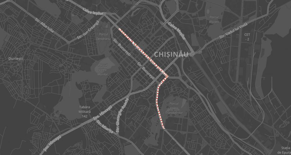 Verifică, cu ajutorul hărții Waze, ce străzi vor fi blocate în legătură cu organizarea Maratonului din Chișinău