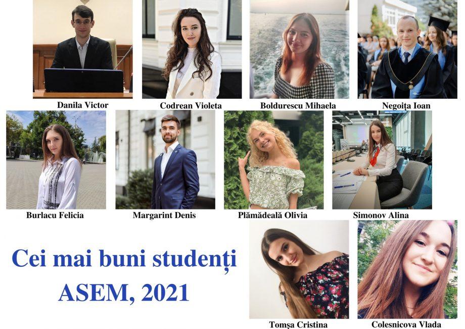 ASEM şi-a desemnat cei mai buni studenţi