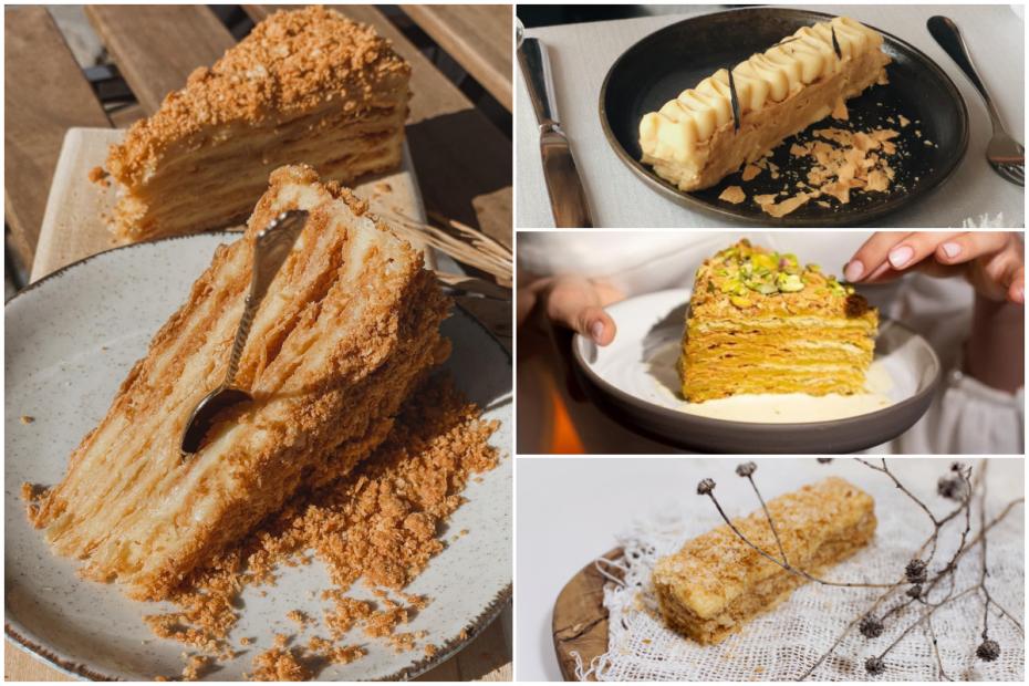 Best of: nu-i Bonaparte, dar e cel mai bun Napoleon. Unde în Chișinău vă puteți delecta cu acest tort delicios