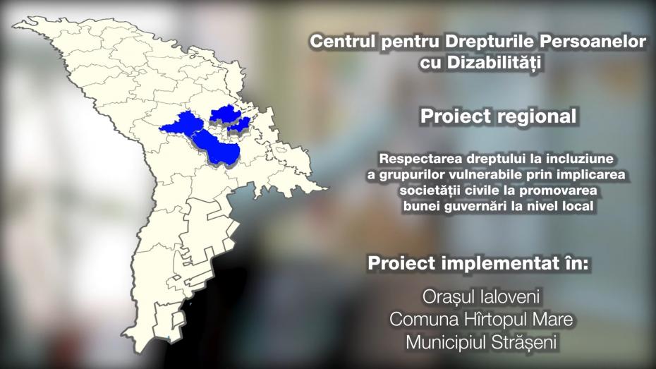 (video) Datorită unui proiect implementat de UE, persoanele cu dizabilități din raioanele Ialoveni, Criuleni și Strășeni au învățat cum să își apere drepturile