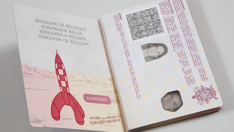 Le-nouveau-passeport-belge-avec-la-fusee-de-Tintin-1224558
