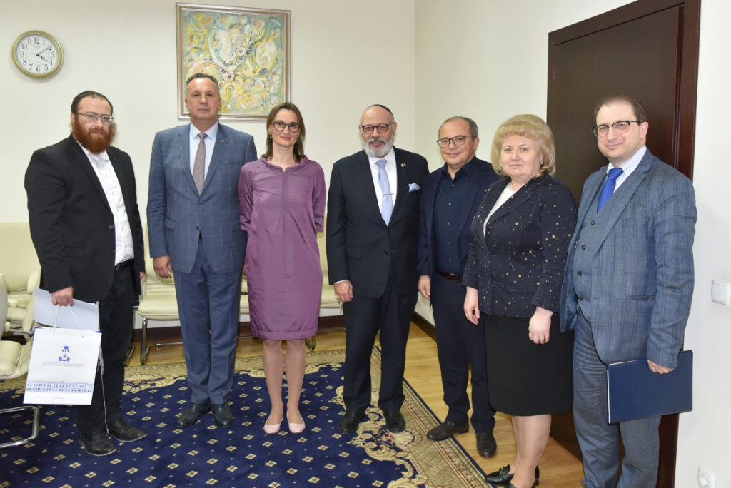 Ambasadorul Statului Israel în Republica Moldova, Excelența Sa dl Joel Lion, a vizitat USMF „Nicolae Testemițanu”