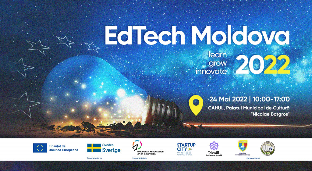 EdTech Moldova Forum: inovații, metodologii de predare și cum utilizăm IT-ul pentru transformarea digitală a învățământului