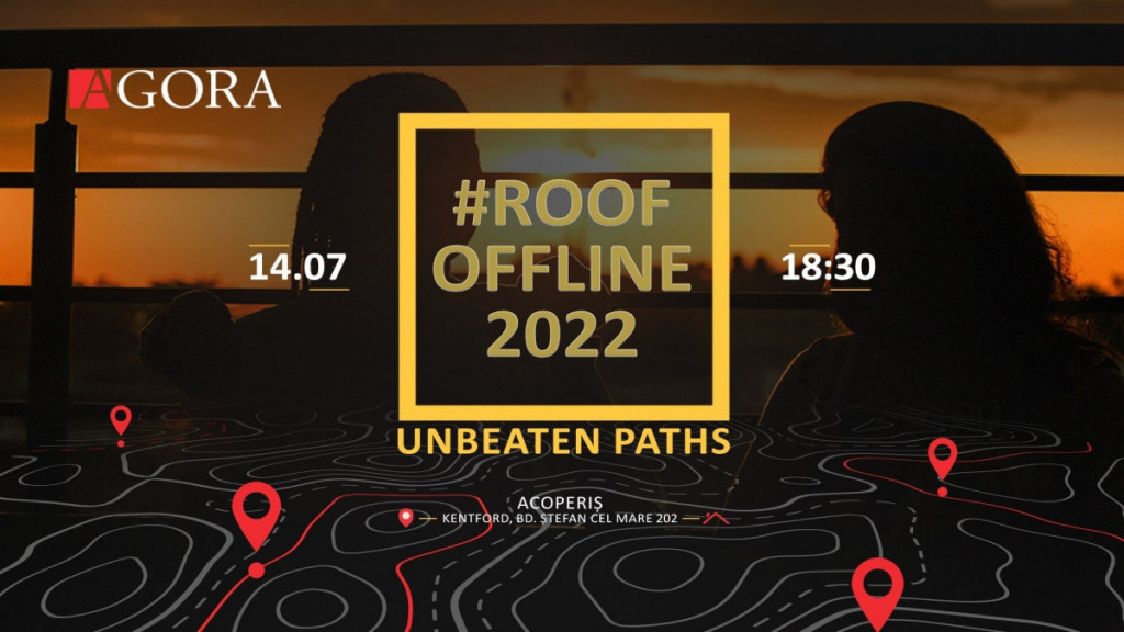 Un nou #ROOFOFFLINE pe un nou acoperiș! AGORA dă start vânzării biletelor pentru cea de-a doua ediție a verii, #ROOFOFFLINE Unbeaten paths