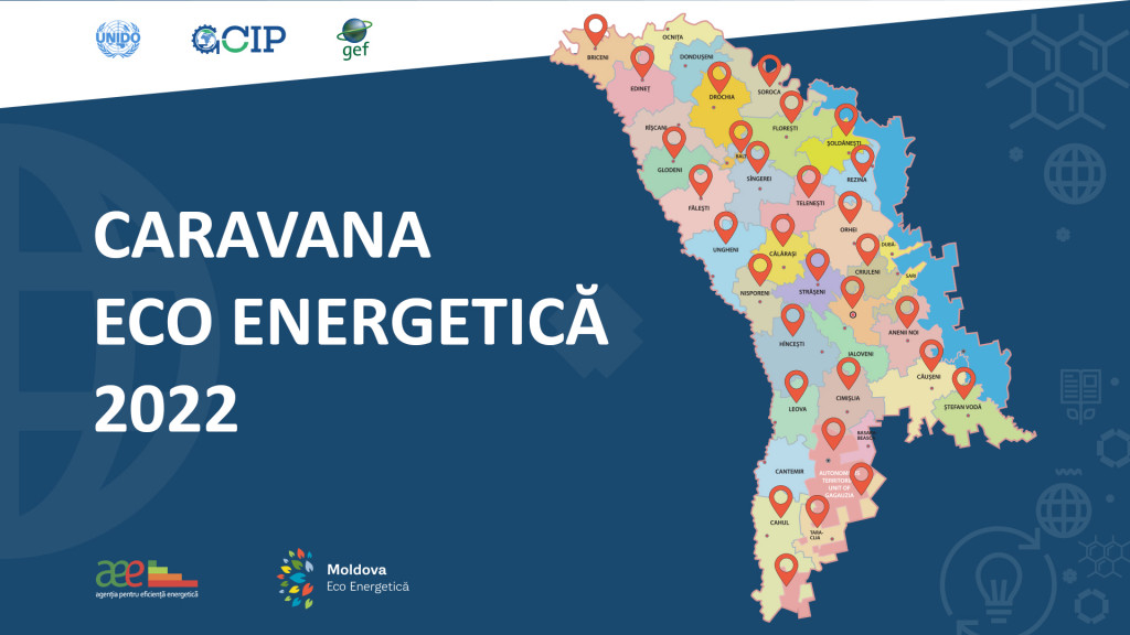 Agenția pentru Eficiență Energetică organizează Caravana națională Moldova Eco Energetică