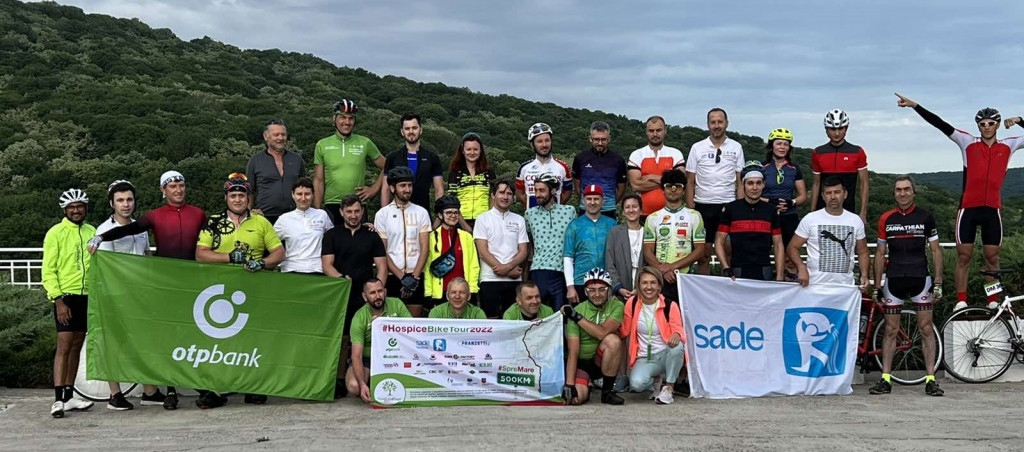 OTP Bank: cicliștii participanți la #HospiceBikeTour2022 au ajuns acasă