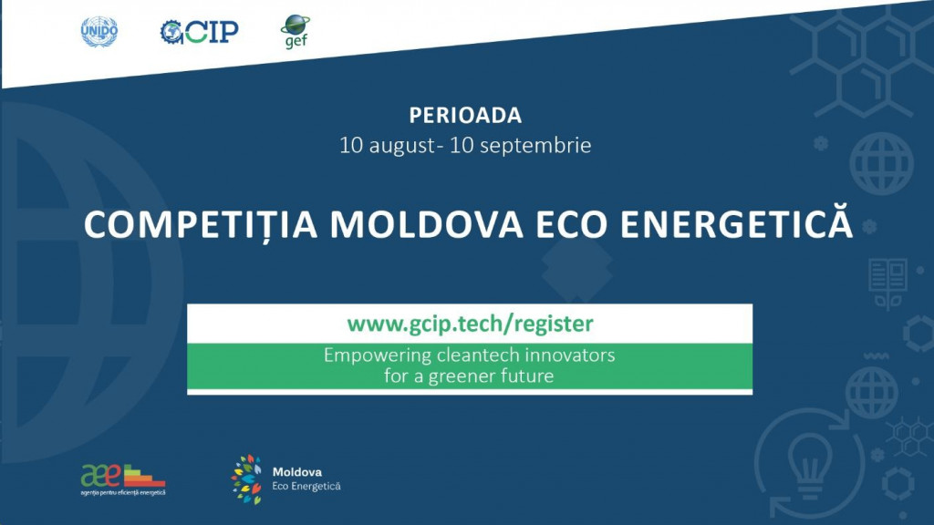 Agenția pentru Eficiență Energetică anunță lansarea competiției Moldova Eco Energetică