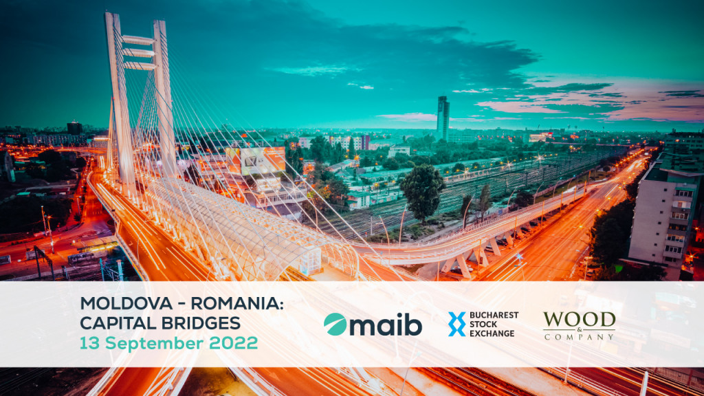 Save the date: forumul „Moldova-Romania: Capital Bridges” în București