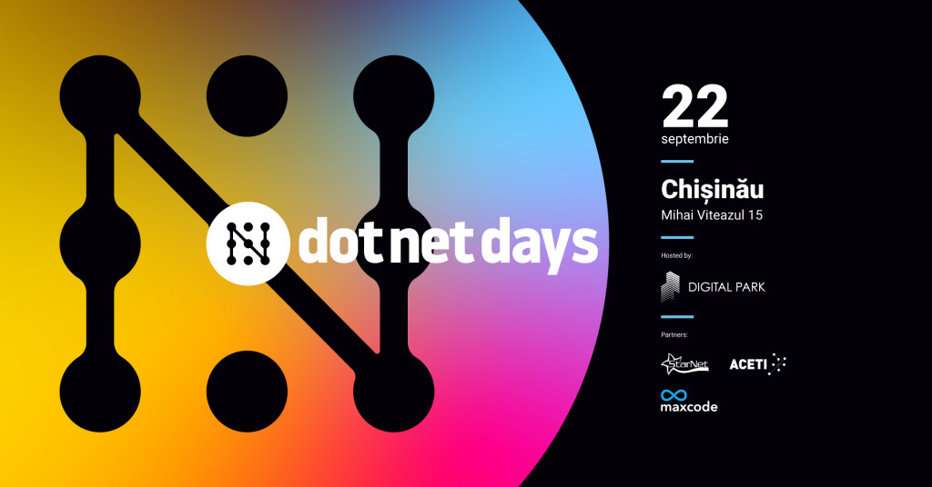 Comunitatea de programatori .NET din Chișinău e invitată la conferința gratuită Dotnetdays @ Digital Park