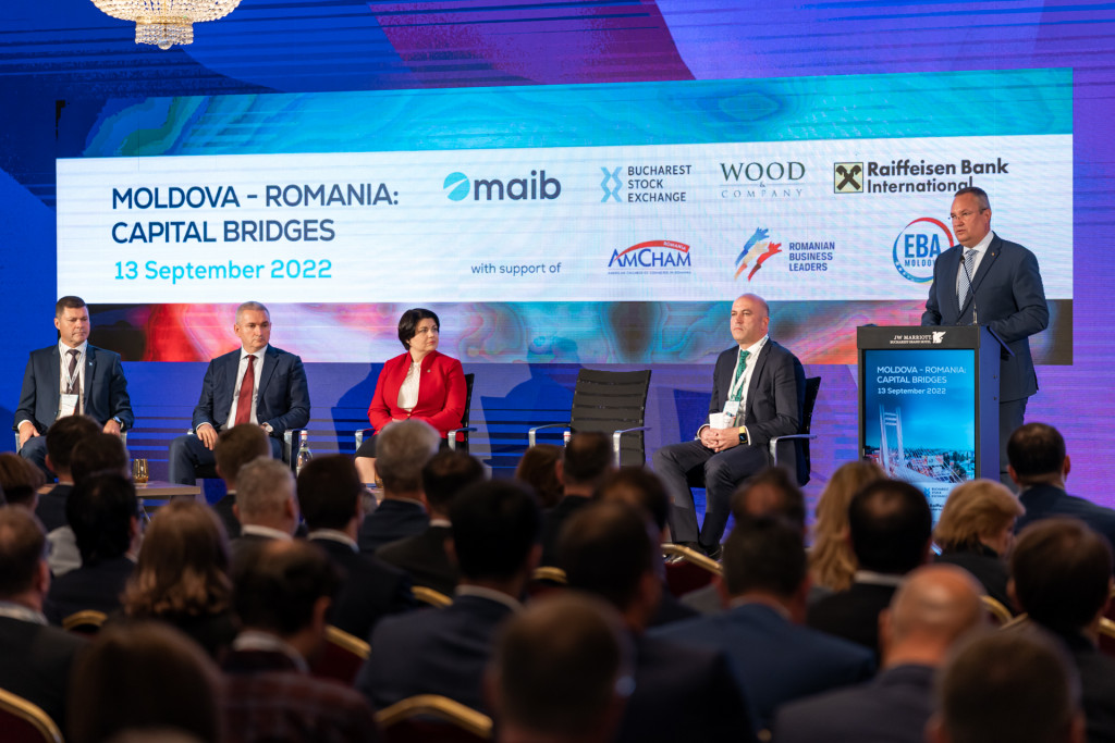 Primul Forum Moldova – România organizat la nivel înalt prezintă oportunitățile de dezvoltare oferite de piața de capital