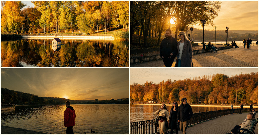 (foto) Peisaje desprinse din povești! Toamna, în parcul „Valea Morilor”