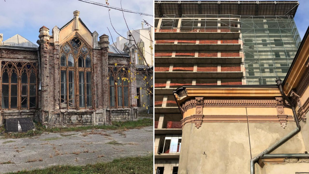 (foto) La un pas de ruină. Cum arată două clădiri incluse în Registrul monumentelor de istorie şi cultură a municipiului Chişinău