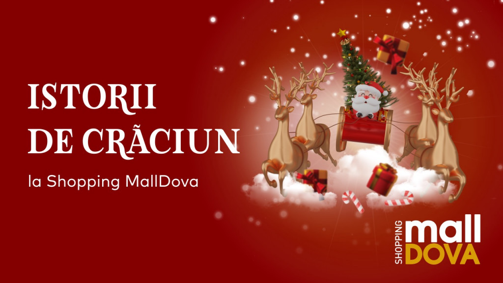 Istorii de Crăciun la Shopping Moldova