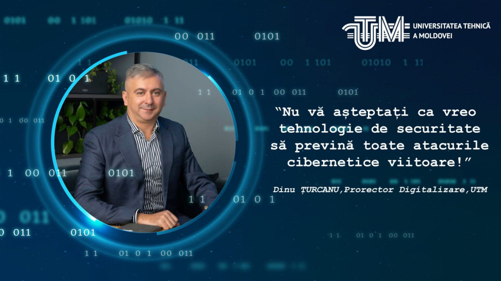 Dinu Țurcanu: „Academia de securitate cibernetică din cadrul UMT va deveni centru național de formare în securitate cibernetică”