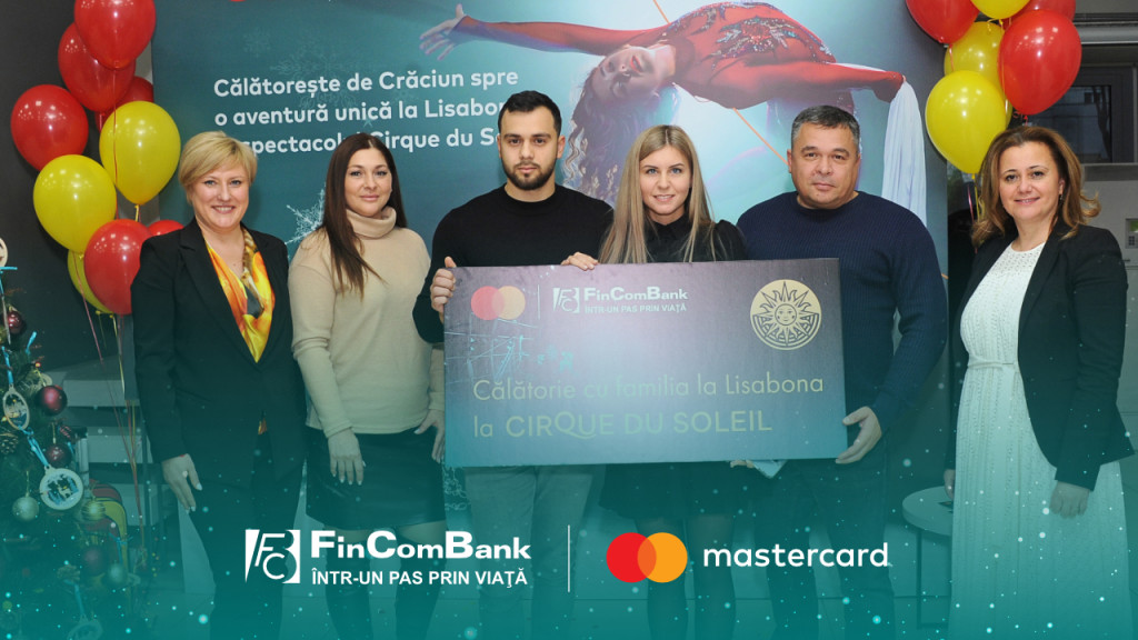 Familia Anastasiei Florea va petrece Crăciunul în Lisabona mulțumită FinComBank și Mastercard